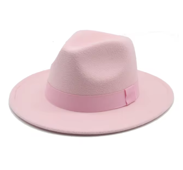 chapeau fedora blanc